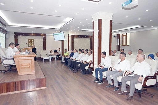 MAHALLE MUHTARLARI TOPLANTISI GERÇEKLEŞTİRİLDİ