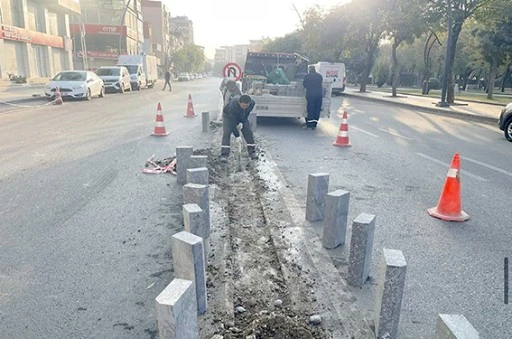 FEN İŞLERİ EKİPLERİNDEN YOĞUN SAHA ÇALIŞMASI