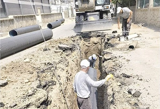 KÖRÜK’TE YAĞMURSUYU HATTI DÖŞEME ÇALIŞMASI BAŞLATILDI
