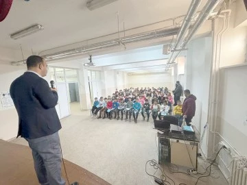 ÖĞRENCİLERE SU BİLİNCİ ANLATILDI