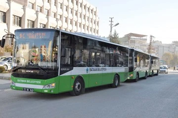 OTOBÜSLER BAYRAMDA ÜCRETSİZ