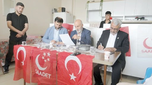 SAADET, KOZLUK’TA SEÇİME GİTTİ