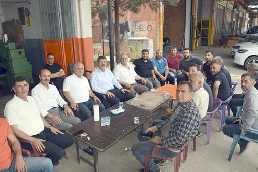SANAYİ SİTESİNE ÇÖZÜM ZİYARETİ