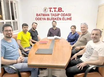 TABİP ODASI’NDA GÖREV DAĞILIMI BELLİ OLDU