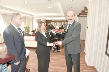 VALİ CANALP’A AHİLİK HAFTASI ZİYARETİ