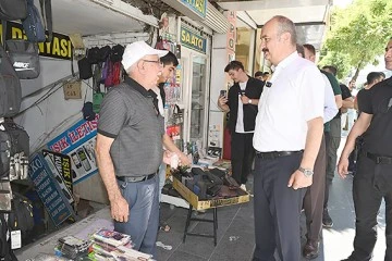 VALİ, ESNAFIN SORUNLARINI DİNLEDİ